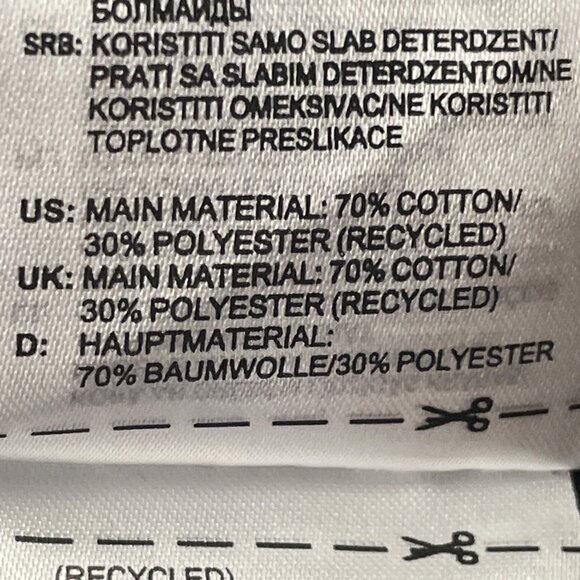 Adidas Men's Essentials Hoodie Sweatshirt Men’s L 3-Stripe Pullover Fleece Navy - Picture 7 of 9